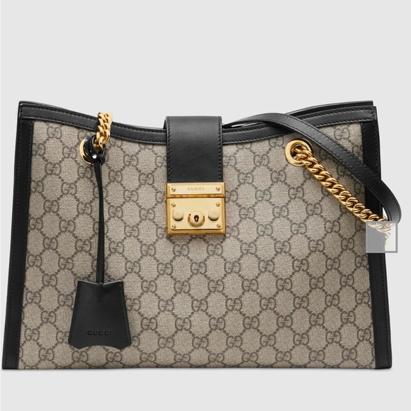 PADLOCK MEDIUM GG SHOULDER BAG - Picture 1 of 7